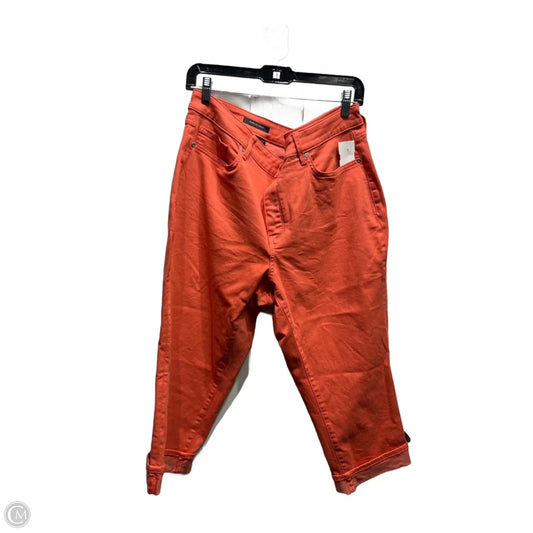 Jeans Cropped By Not Your Daughters Jeans In Coral, Size: 16