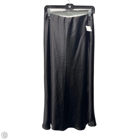 Skirt Midi By Zara In Black, Size: M