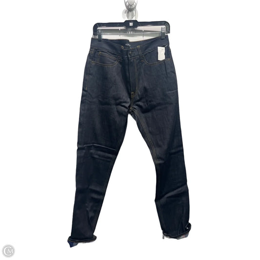 Jeans Straight By J. Crew In Blue Denim, Size: 8