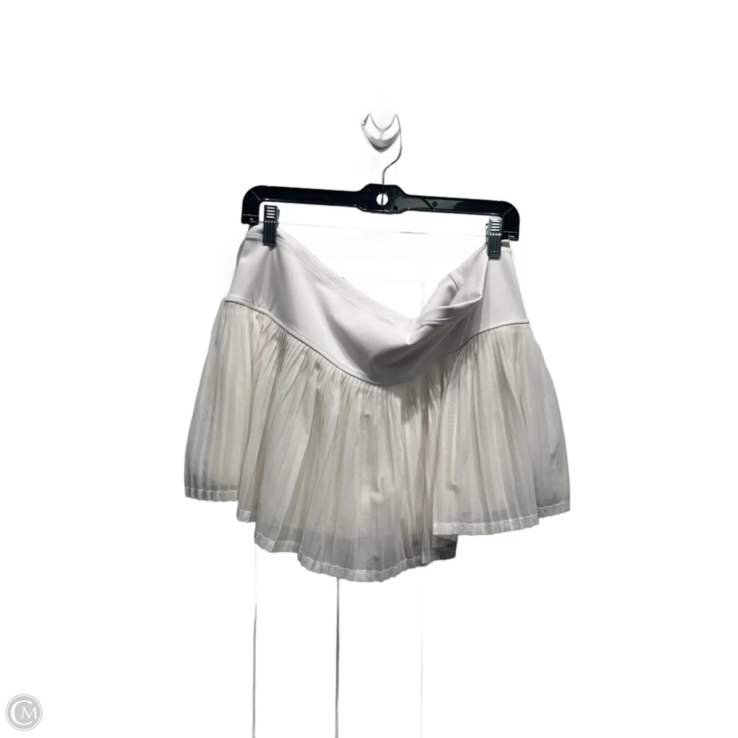 Athletic Skirt By Ibkul In White, Size: Xl