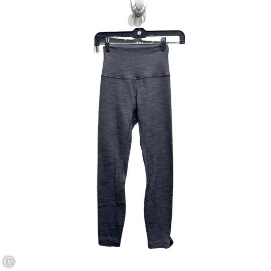 Athletic Leggings By Lululemon In Grey, Size: 2