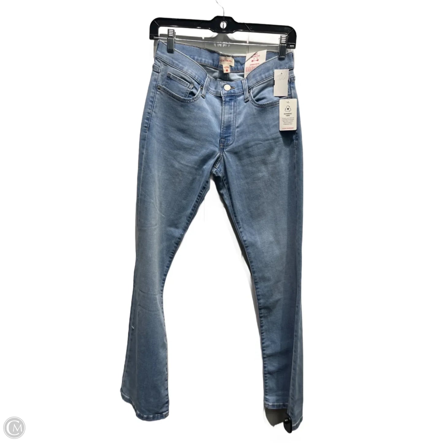 Jeans Boot Cut By Lucky Brand In Blue Denim, Size: 4