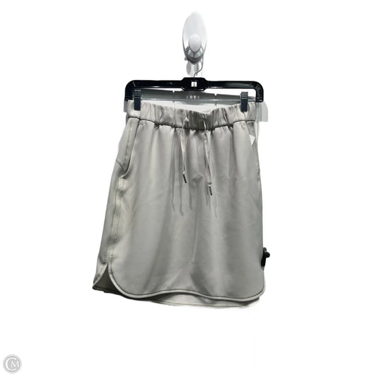 Skirt Mini & Short By Lululemon In Cream, Size: 6