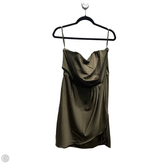 Dress Party Short By Banana Republic In Green, Size: 14