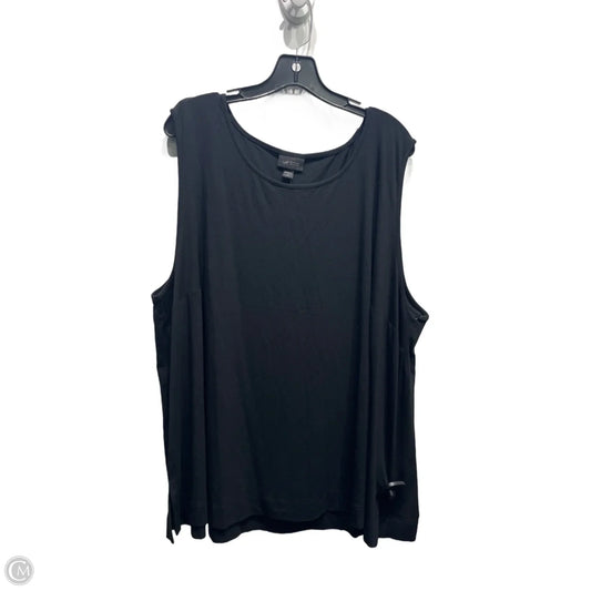 Top Sleeveless By J. Jill In Black, Size: 3x