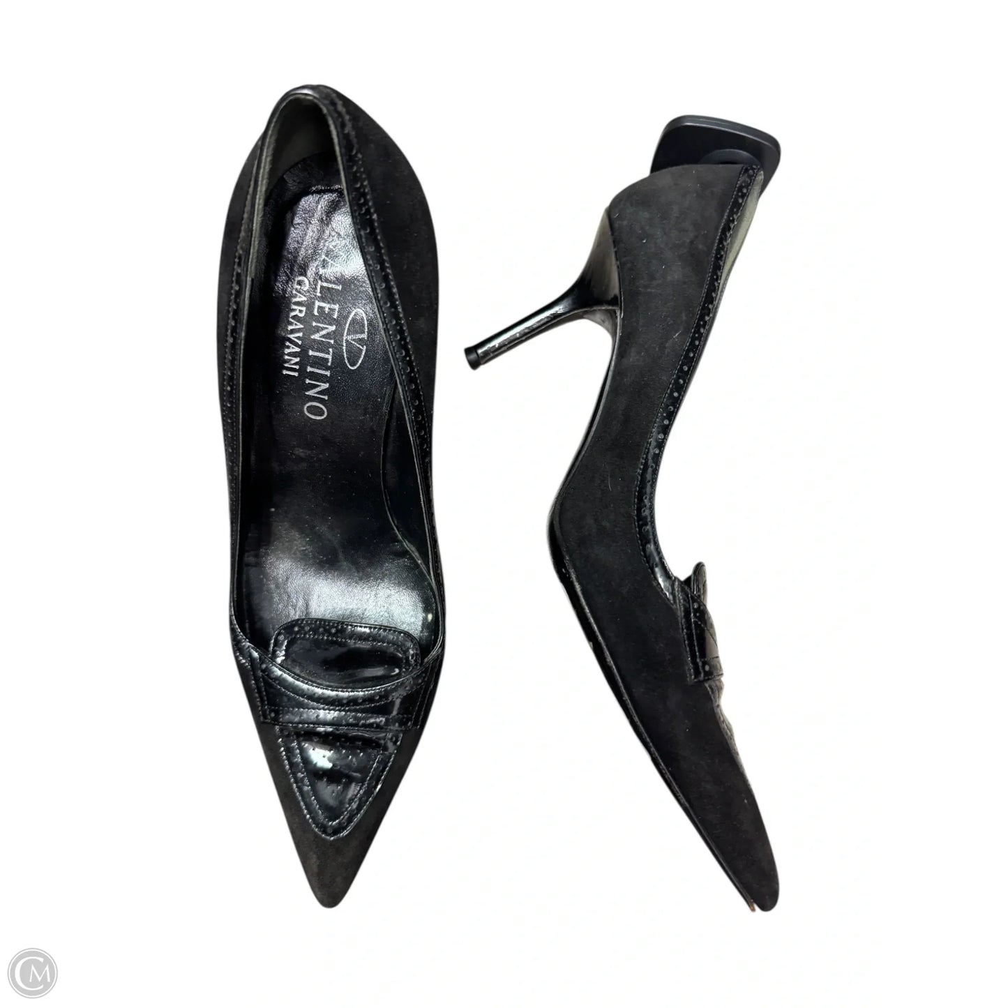 Shoes Luxury Designer By Valentino-garavani In Black, Size: 7