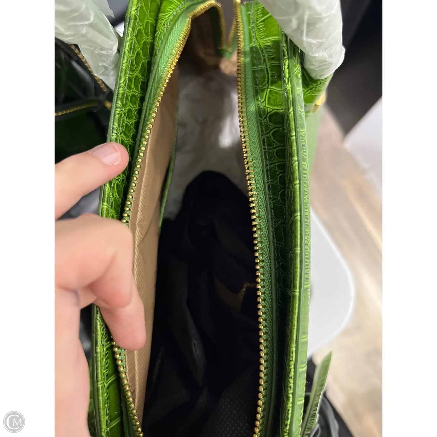 Handbag By Iman Hsn, Size: Large