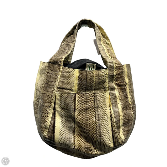 Handbag Leather By Clothes Mentor, Size: Medium