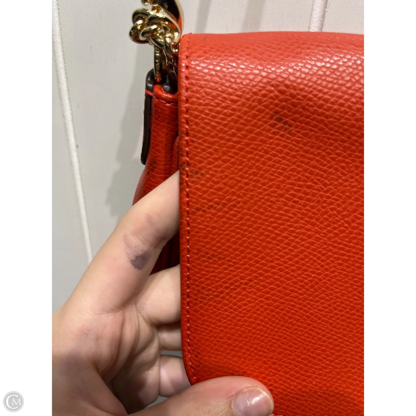 Crossbody Designer By Coach, Size: Small