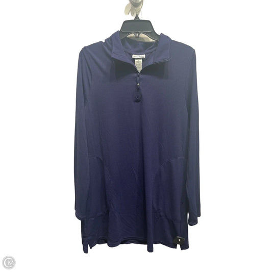 Top Long Sleeve By Tommy Bahama In Blue, Size: Xl