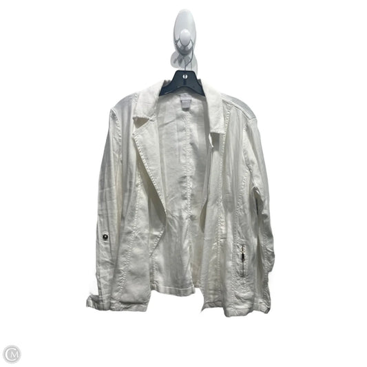 Blazer By Chicos In White, Size: L
