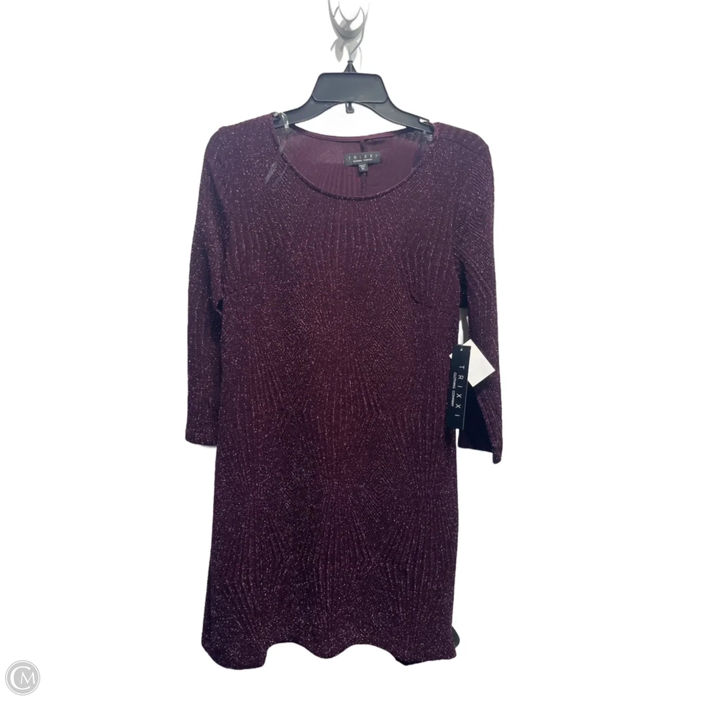 Dress Party Short By Trixxi In Purple, Size: Xl