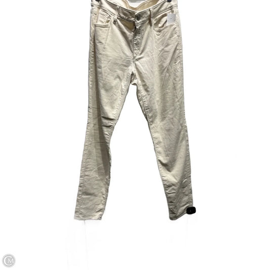 Pants Corduroy By Loft In Cream, Size: 8