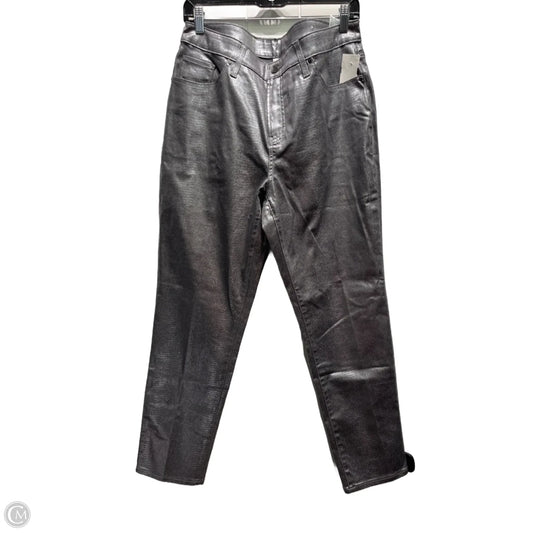 Jeans Skinny By Chicos In Silver, Size: 12