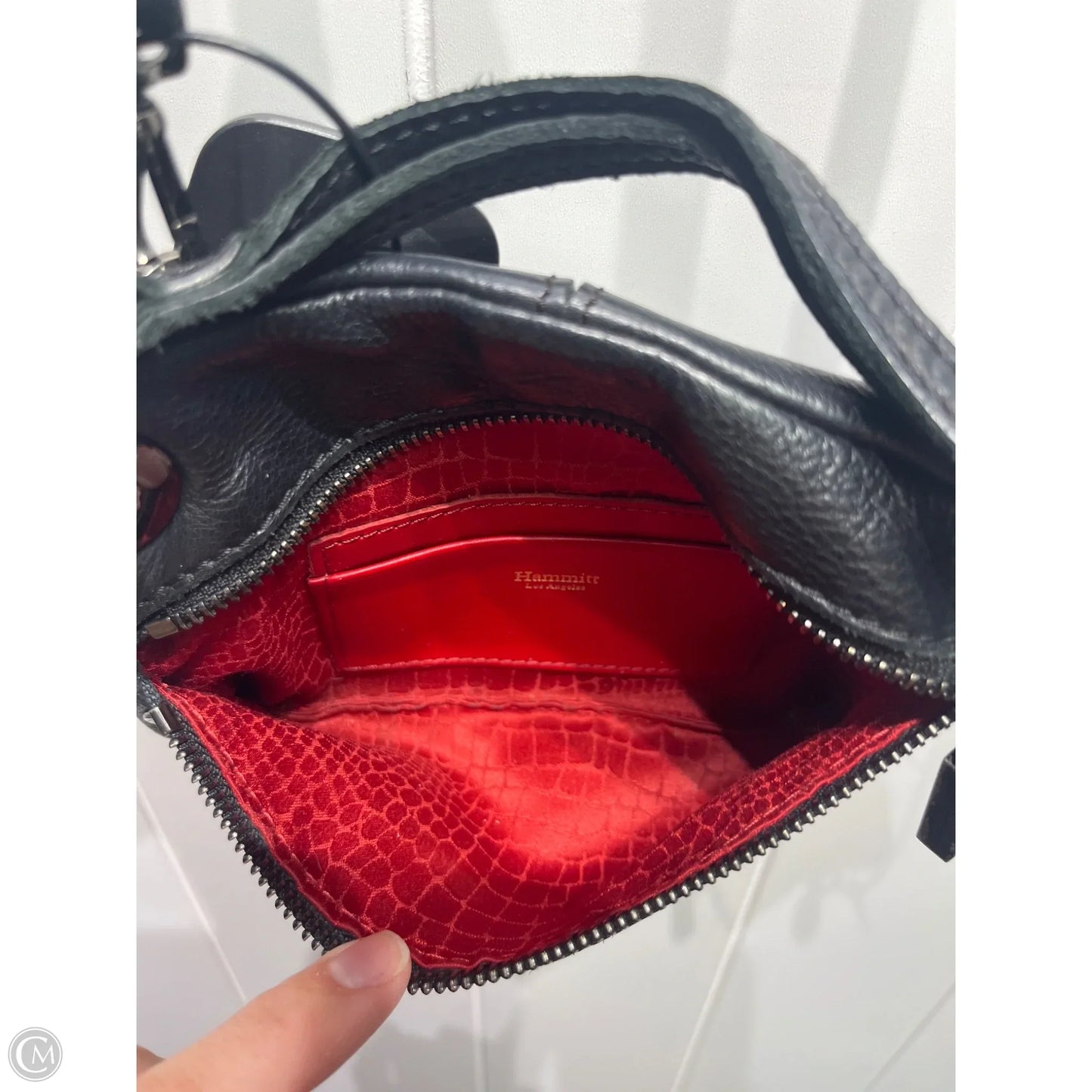 Crossbody Leather By Hammitt, Size: Small