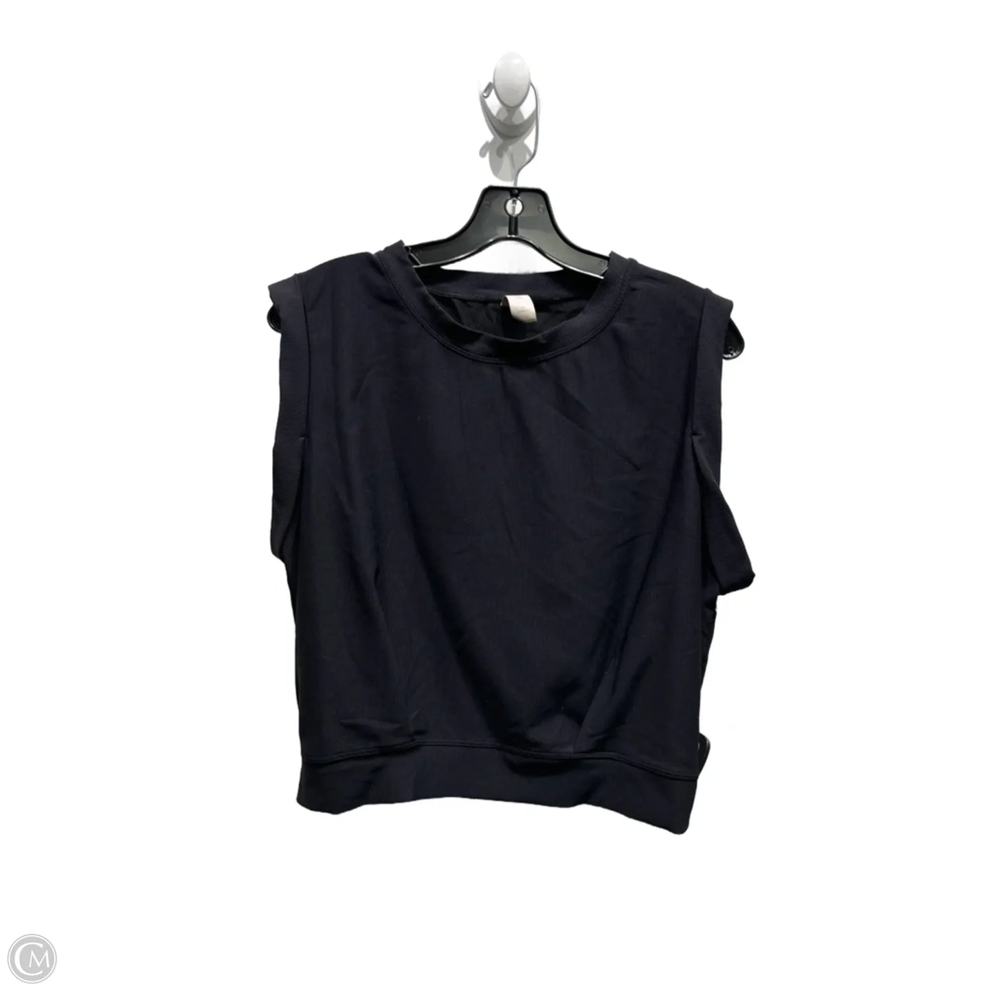Athletic Top Short Sleeve By Halara In Black, Size: Xl