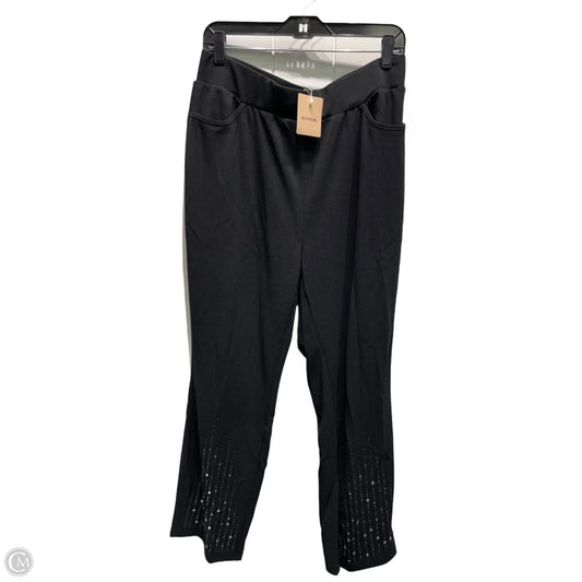 Pants Other By Bloomchic In Black & Silver, Size: 16