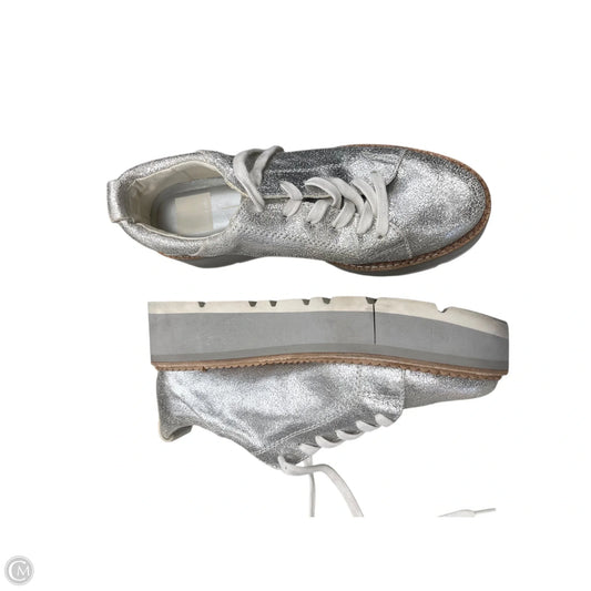 Shoes Heels Platform By Dolce Vita In Silver, Size: 7.5