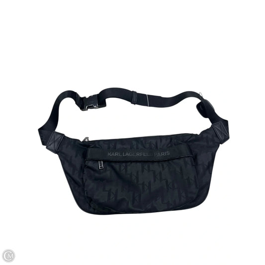 Belt Bag Designer By Karl Lagerfeld, Size: Medium