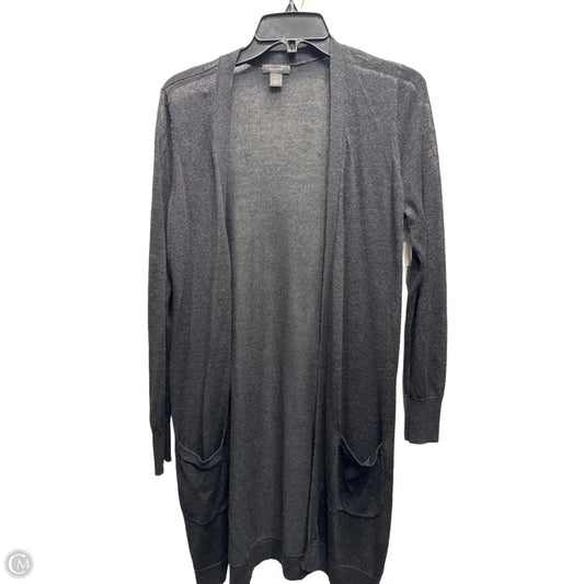 Sweater Cardigan By Halogen In Black, Size: S