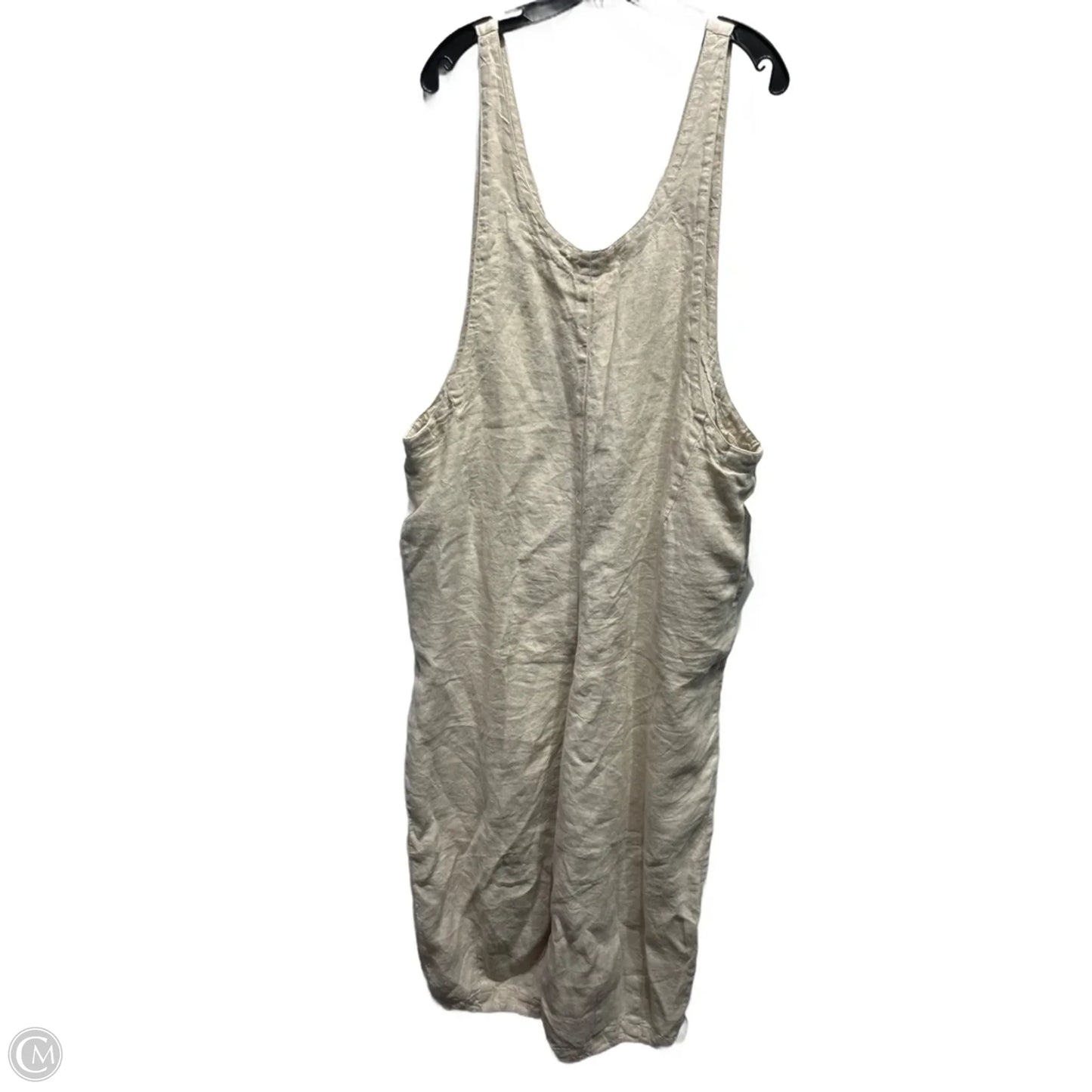 Overalls By Cut Loose In Cream, Size: Xl