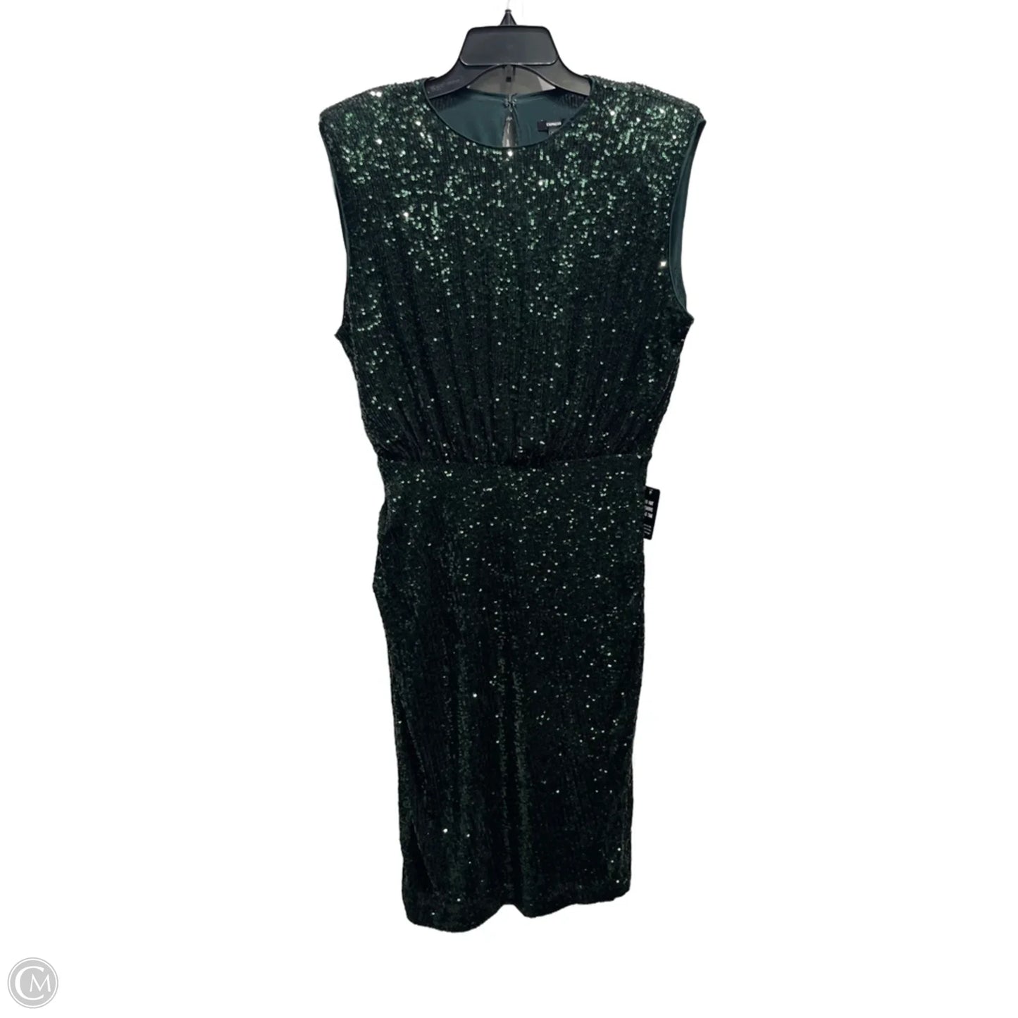 Dress Party Short By Express In Green, Size: M