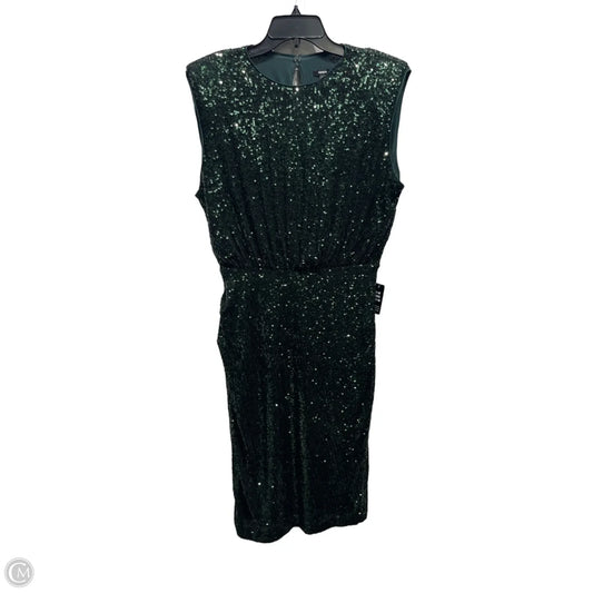 Dress Party Short By Express In Green, Size: M