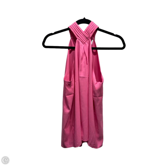 Blouse Sleeveless By Express In Pink, Size: S