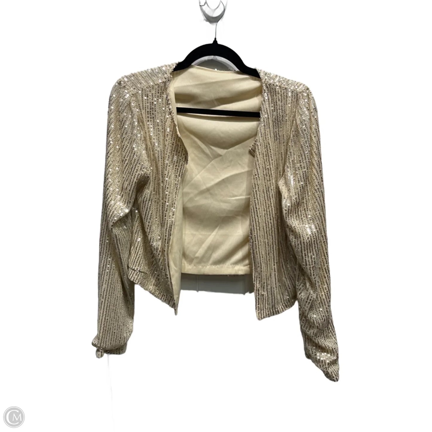 Blazer By Amazon Essentials In Cream & Silver, Size: S
