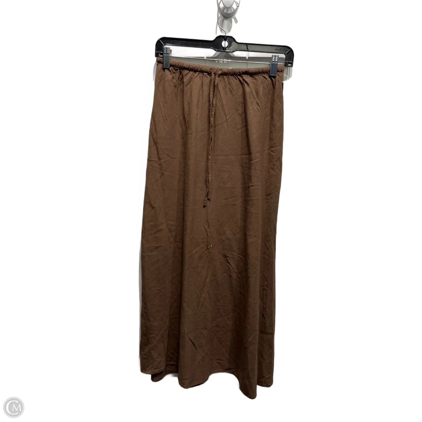 Skirt Maxi By midnight sky In Brown, Size: M