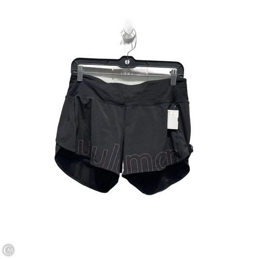 Athletic Shorts By Lululemon In Black, Size: 6