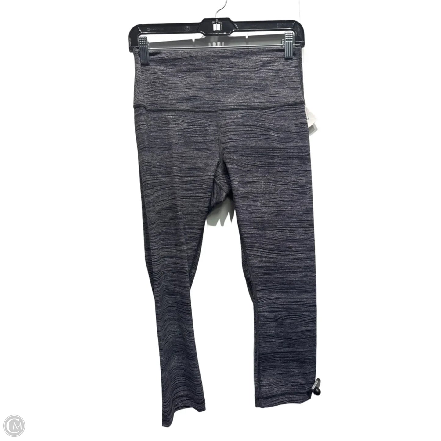 Athletic Capris By Lululemon In Black & White, Size: 8