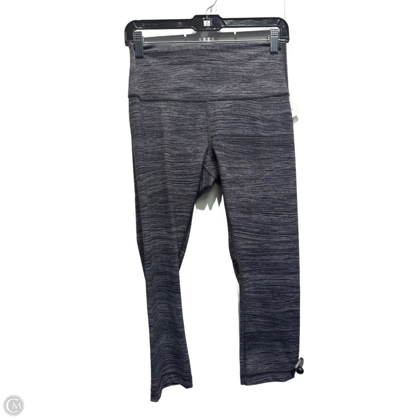 Athletic Capris By Lululemon In Black & White, Size: 8