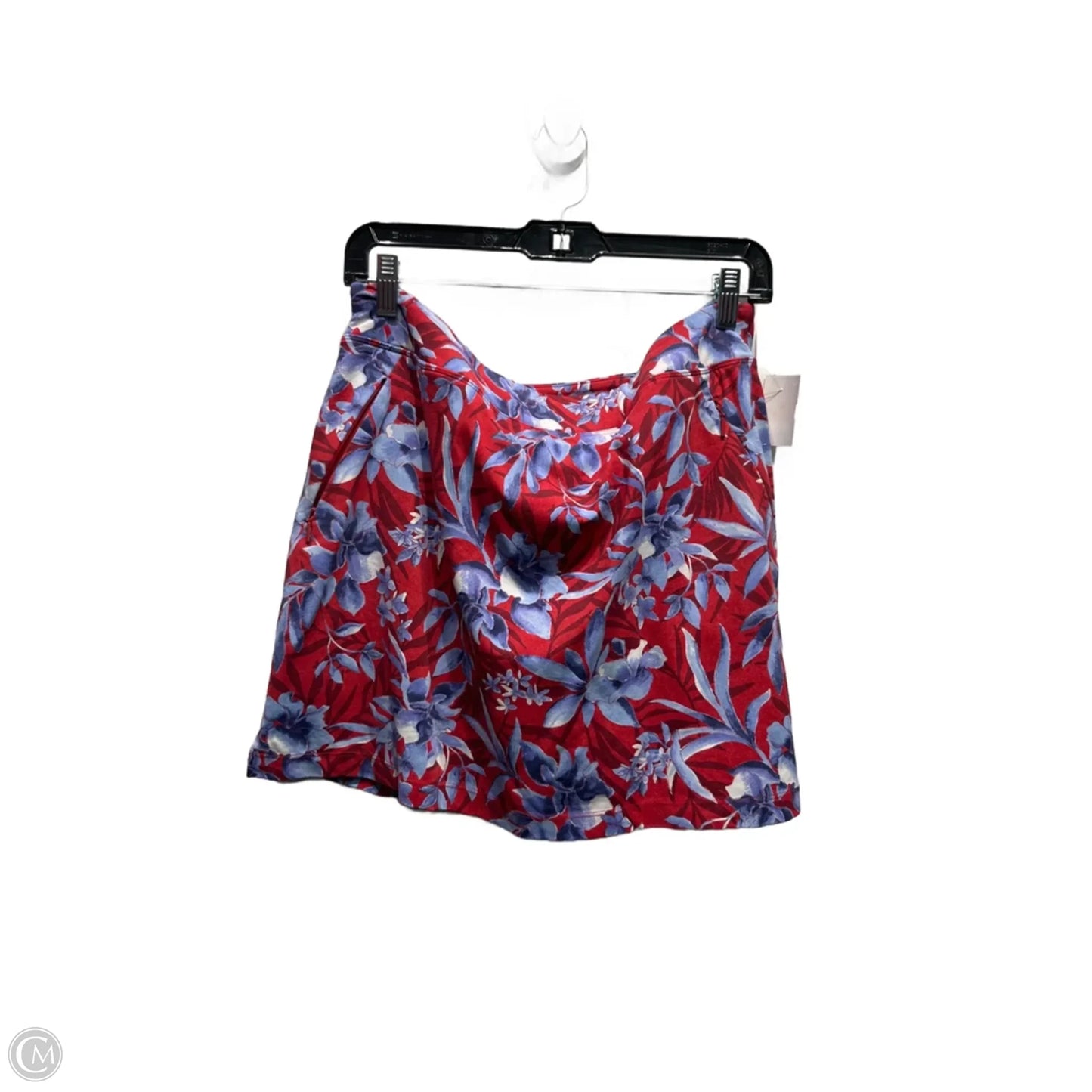 Skort By Tommy Bahama In Blue & Red, Size: M