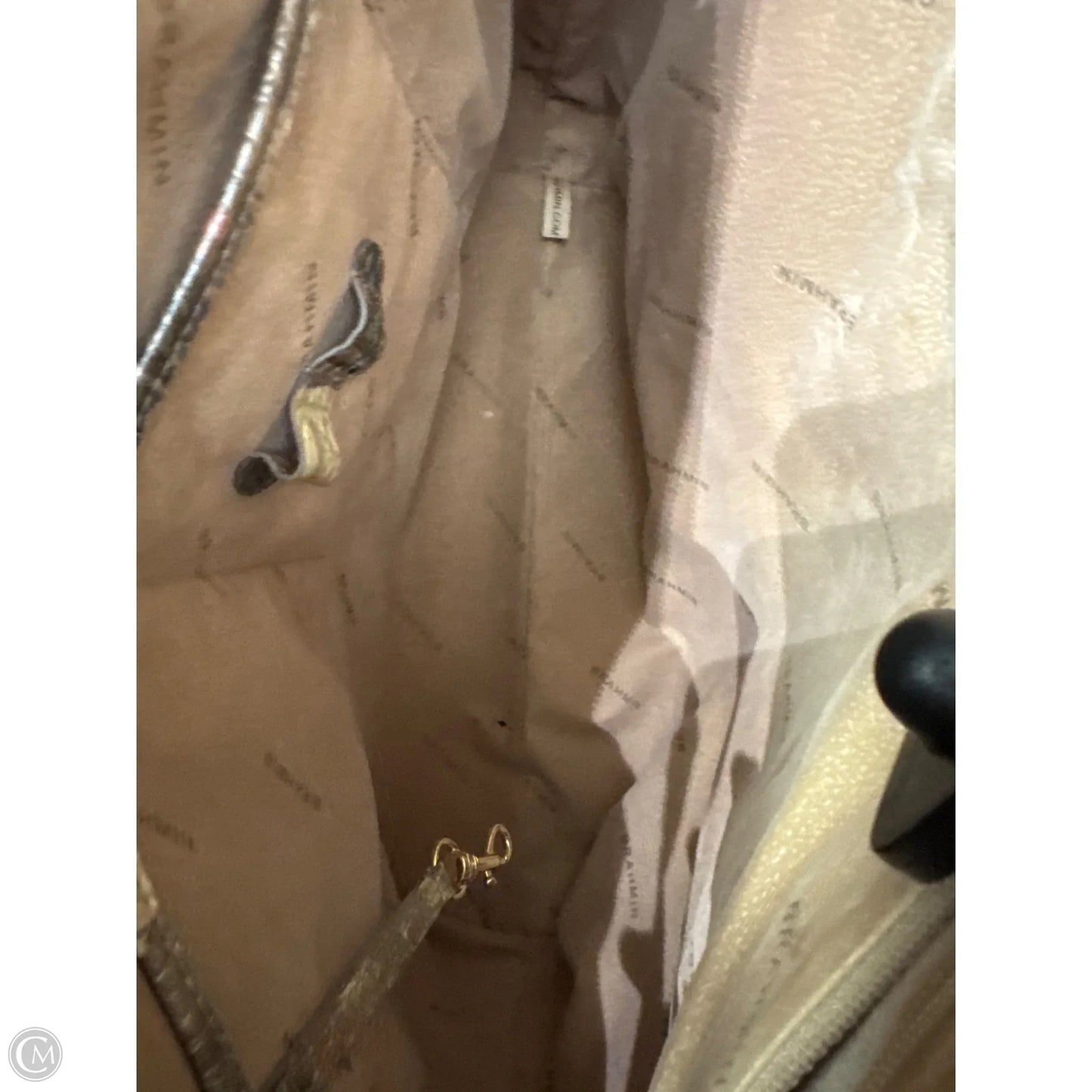 Handbag Designer By Brahmin, Size: Medium