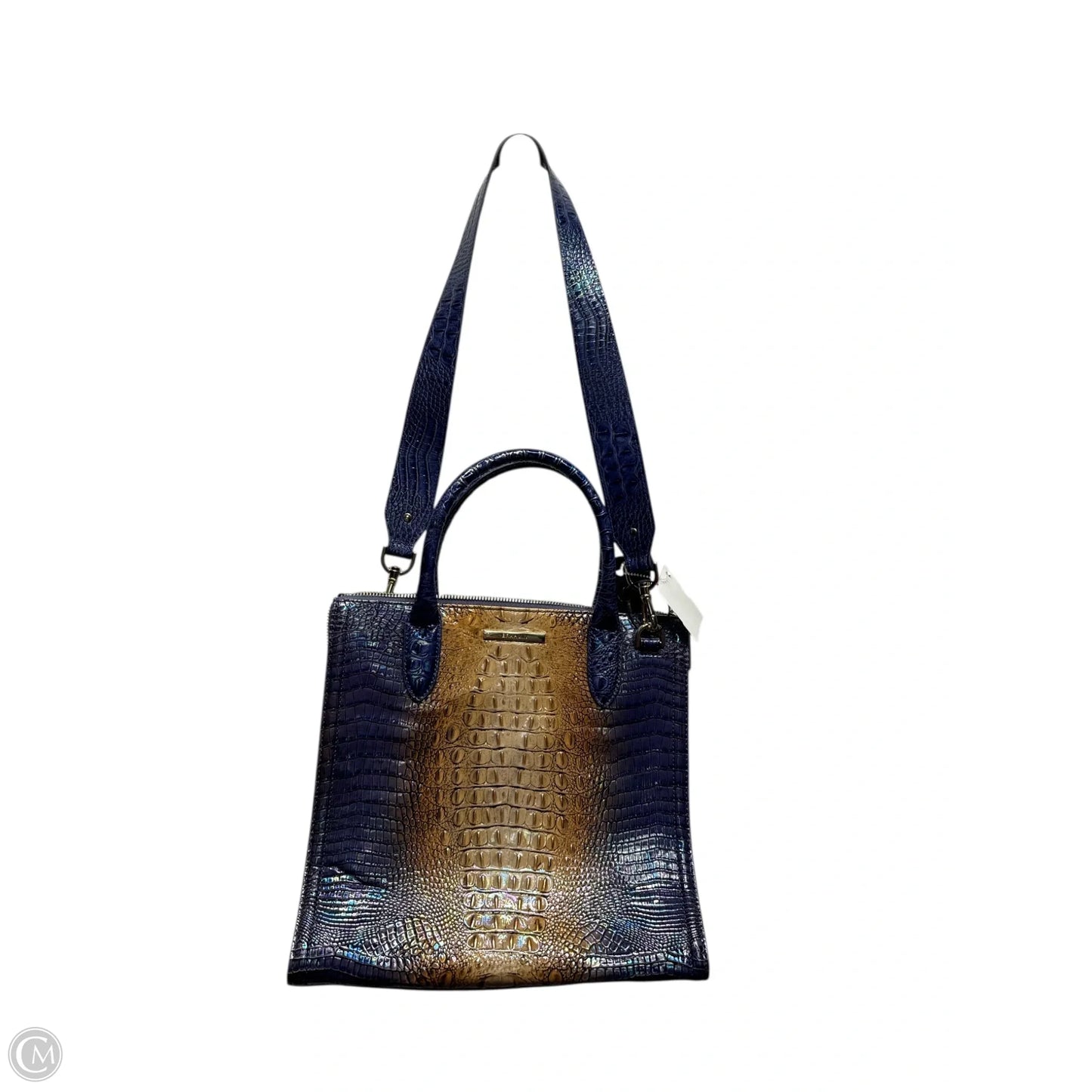 Handbag Designer By Brahmin, Size: Medium