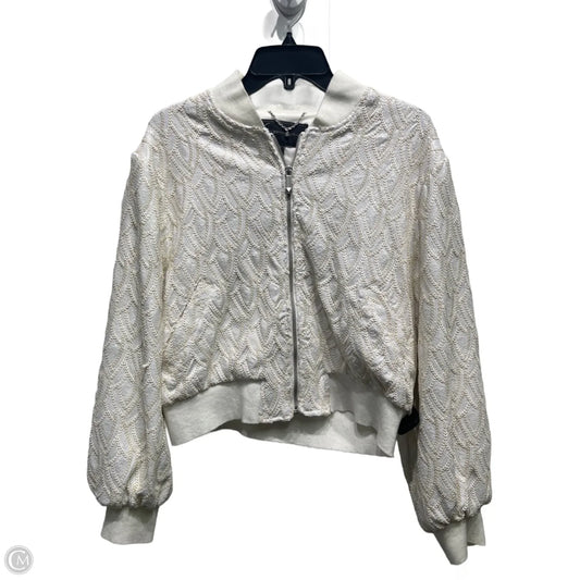 Jacket Other By Bcbgmaxazria In White, Size: S