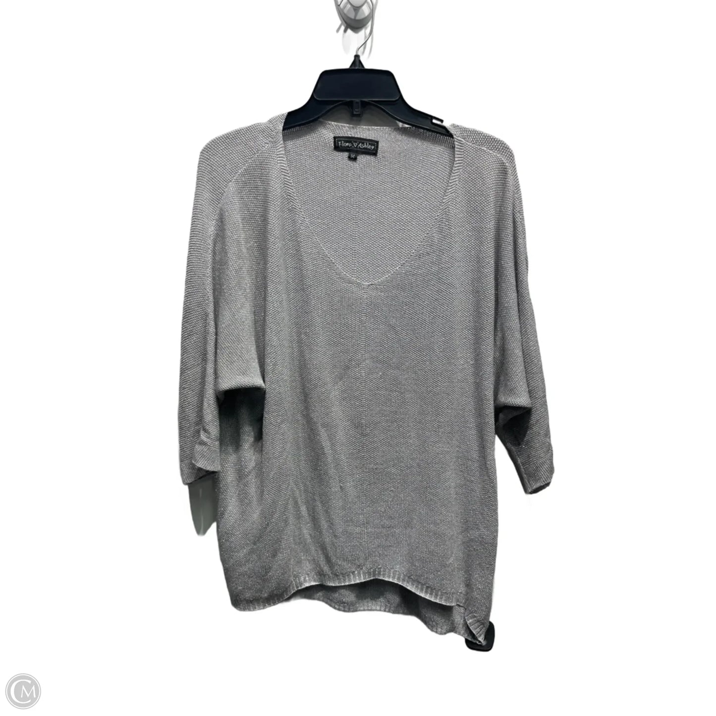 Sweater By FLORA ASHLEY In Grey, Size: M