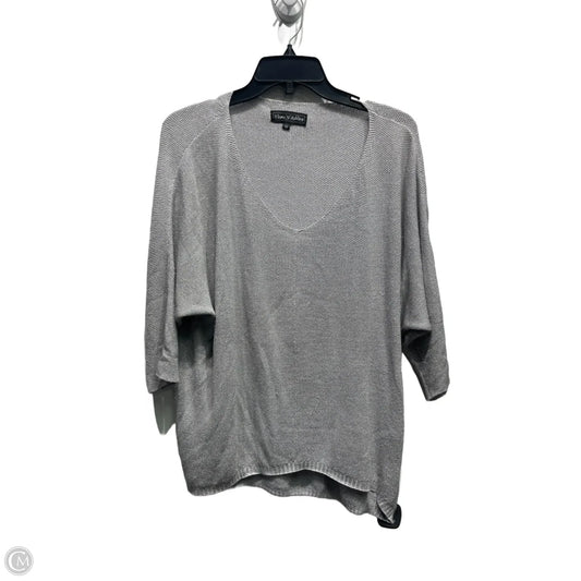 Sweater By FLORA ASHLEY In Grey, Size: M