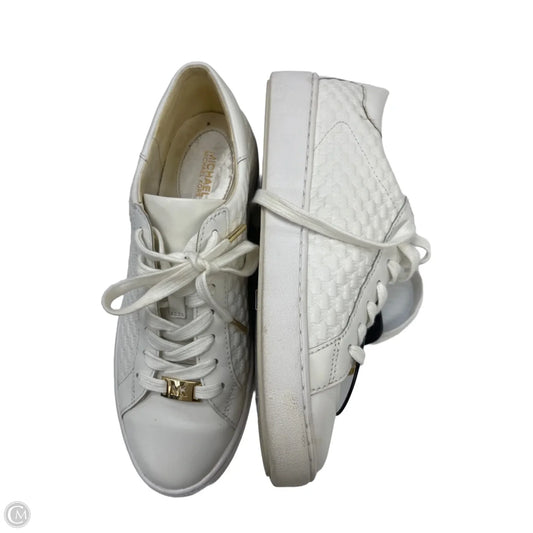 Shoes Designer By Michael Kors In White, Size: 7.5