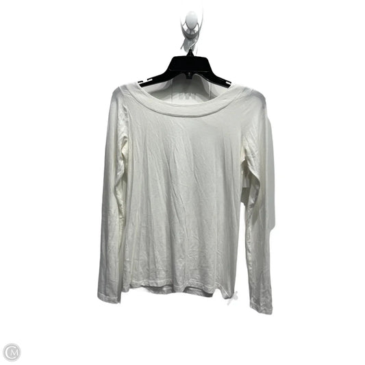 Top Long Sleeve Designer By Lilly Pulitzer In White, Size: Xs