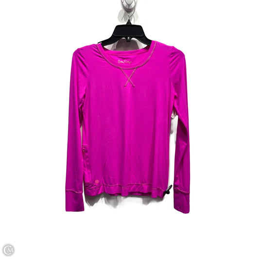 Top Long Sleeve Designer By Lilly Pulitzer In Pink, Size: Xs