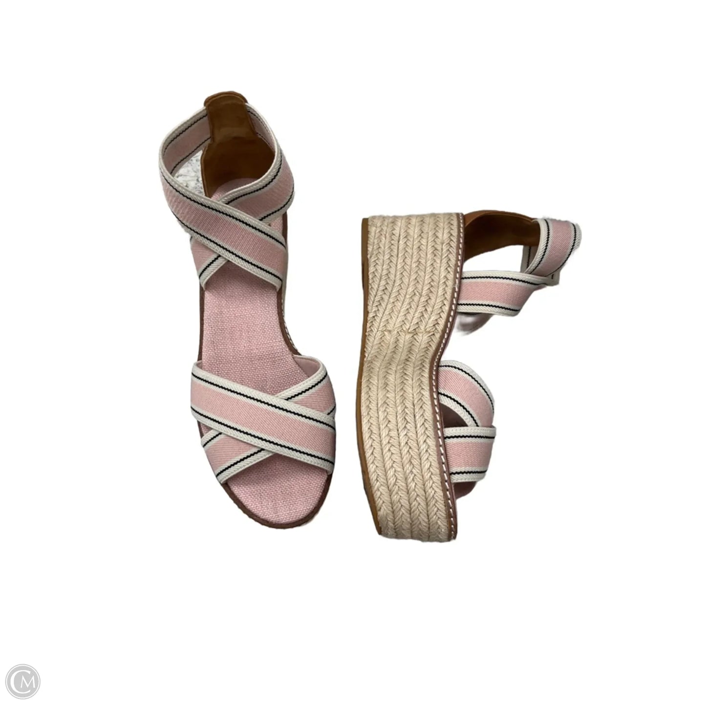 Sandals Designer By Tory Burch In Pink, Size: 7