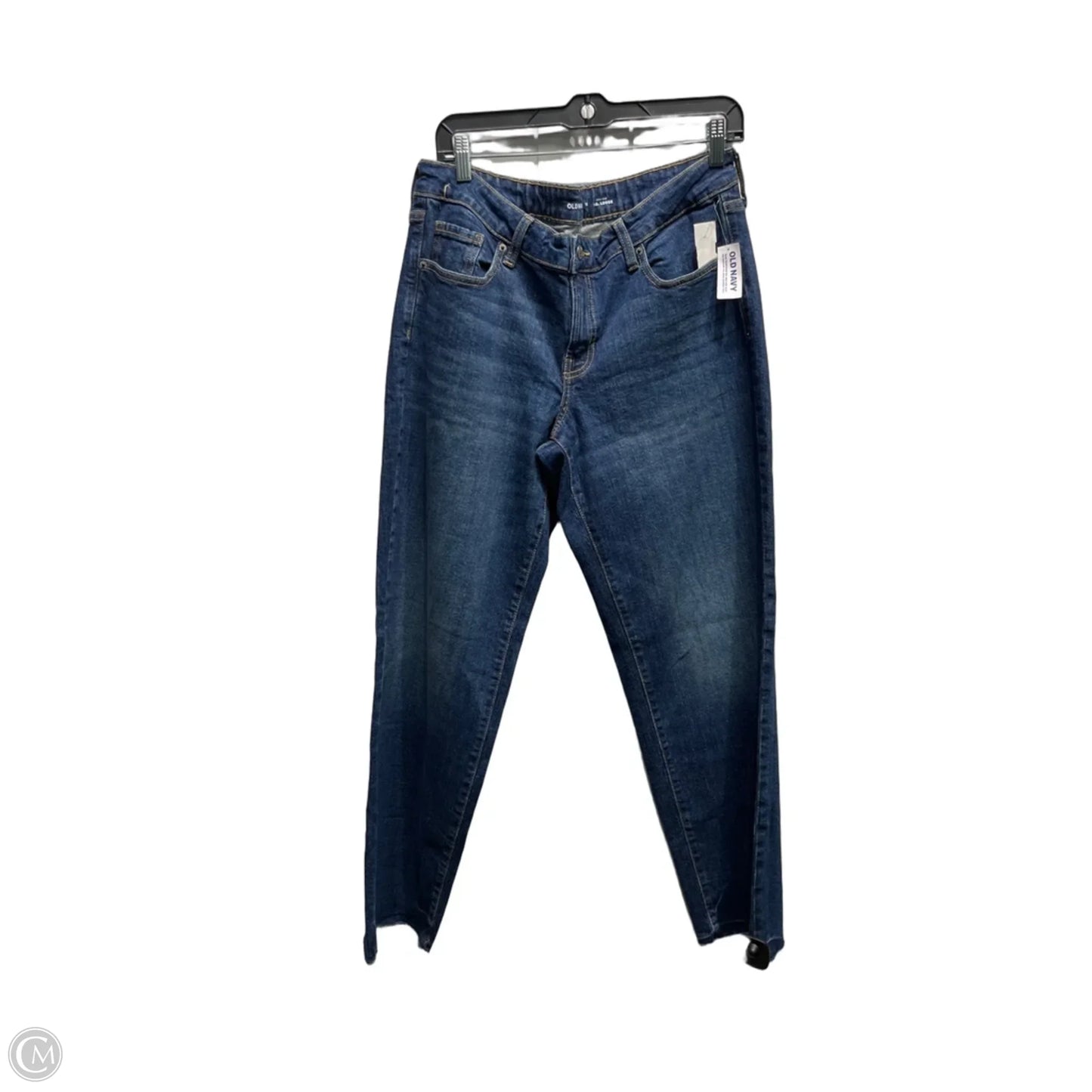 Jeans Straight By Old Navy In Blue Denim, Size: 12