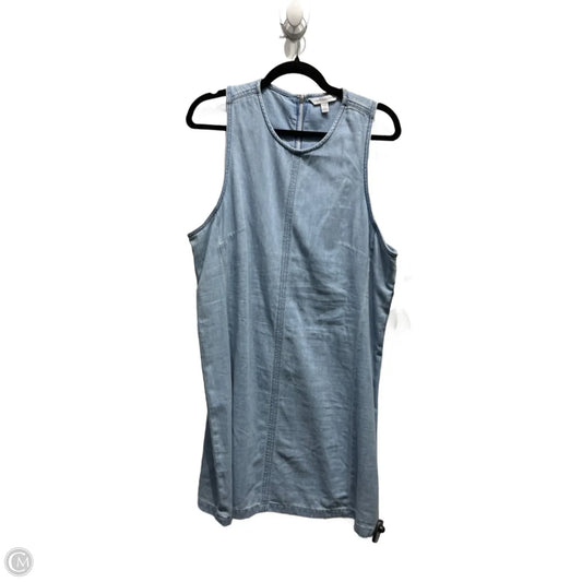 Dress Casual Short By Calvin Klein In Blue Denim, Size: Xl