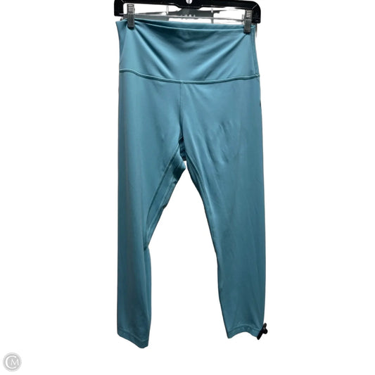 Athletic Capris By Lululemon In Blue, Size: 10