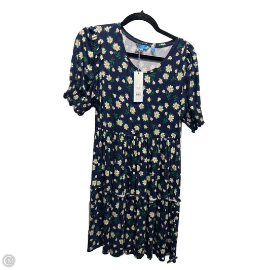 Dress Casual Short By Draper James In Blue & White, Size: S