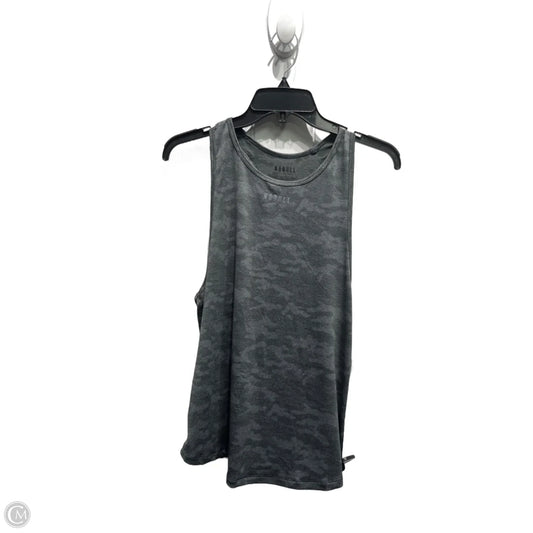 Athletic Tank Top By Nobull In Grey, Size: M