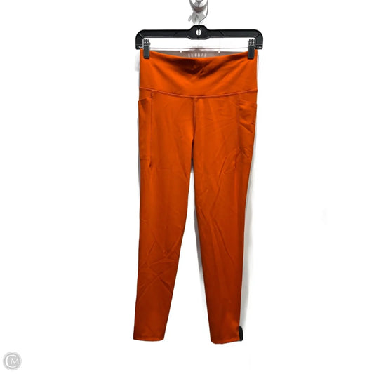 Athletic Leggings By Calia In Orange, Size: S