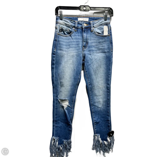 Jeans Skinny By Kancan In Blue Denim, Size: 2